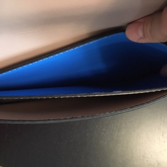 Blue Valentino Rockstud Wristlet Clutch - Picture 7 of 8